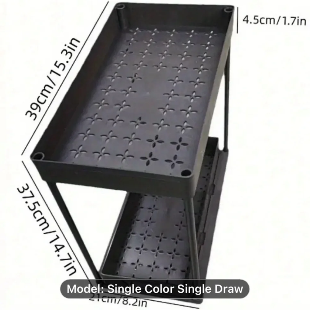 Black Storage Rack - Picture 3 of 6